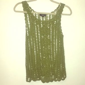 Rue 21 crochet tank size S